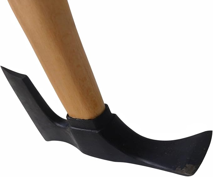 Bearded Hatchet Combo Axe with Adze Blade Bushcraft - Ergonomic Handle