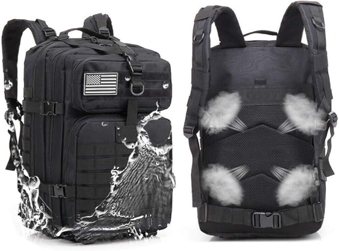 45L Tactical Backpack 3 Day Bug Out Molle Survival Rucksack