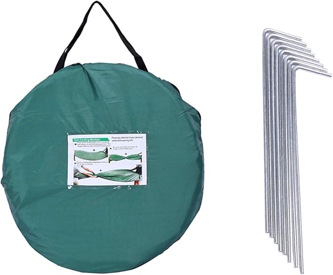 Portable Outdoor Pop-up Toilet Dressing Fitting Room Privacy Shelter Tent Army Green