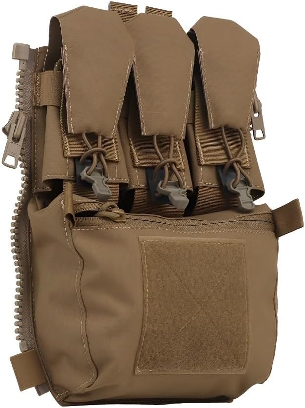 Tactical Supplement Pack High-Strength Nylon Expansion Bag Quick-Pull Head &amp Detachable Plate For Tactical Games