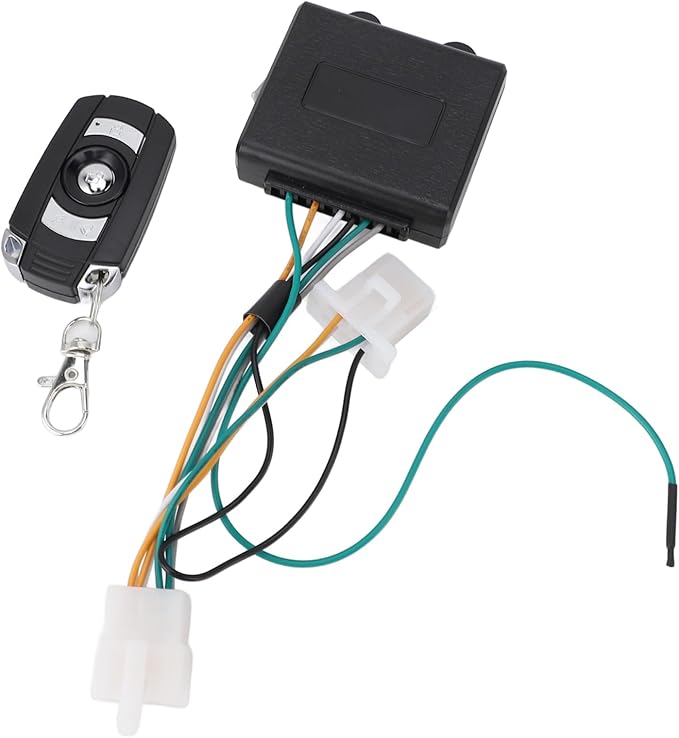 Gasoline Generator Remote Control Kit Rubber Plastic Start Stop Controller Switch Kit for Single Cylinder Air Cooled Gasoline Generator 2 to 3kw