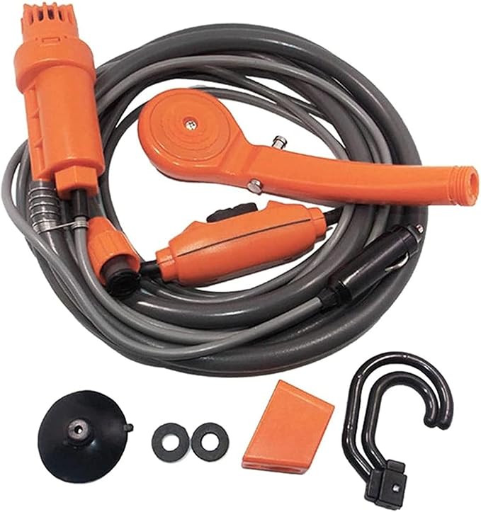 High Pressure Washer Short Gun 1 Set Outdoor Car Shower Rain Shower Car Motorcycle Car Washer Portable Outdoor Handheld Camping Shower