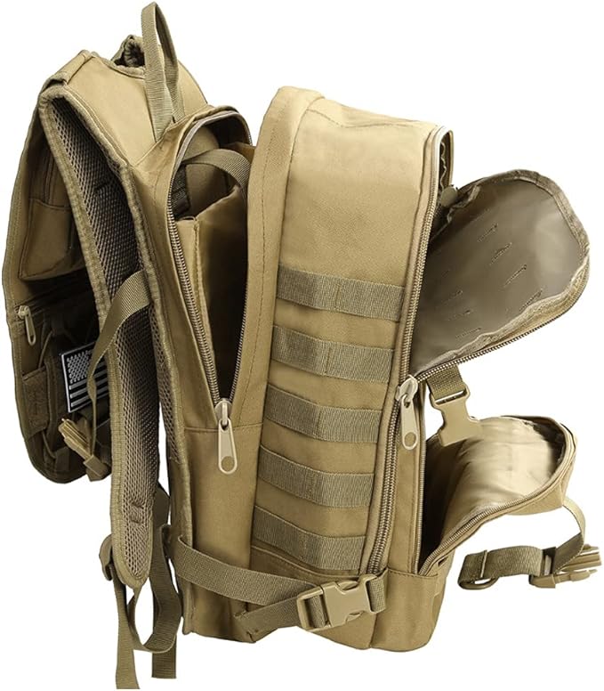 35L Molle Tactical Backpacks Assault Pack Bug Out Bag Hiking Treeking Daily Rucksack
