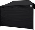 Eurmax USA 10x20 Pop Up Canopy SunWall-UV Protection for TentsBlocks Sunlight&ampWindWater Resistant Side Wall OnlyEasy Hook &amp Loop InstallationFit for 20FT Straight Leg Shelters&ampGazeboB