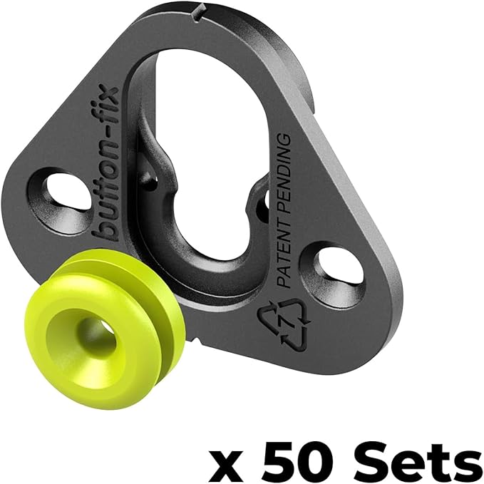 Button Fix Type 1 Complete Bracket Marker Guide Kit Connecting 90 Degree Panels (50 Sets)