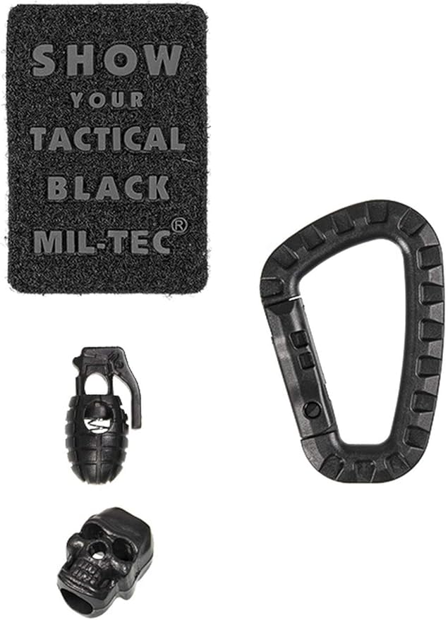 Mil-Tec One Strap Assault Pack Small - Tactical Rugged Durable Ergonomic Versatile Sling Backpack with MOLLE Loops Black 10Liters