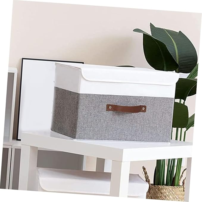 Clothes Organizer Bin Capacity Storage Box Cover for Wardrobe Toys and Books Multi-purpose Storage for Home Organization