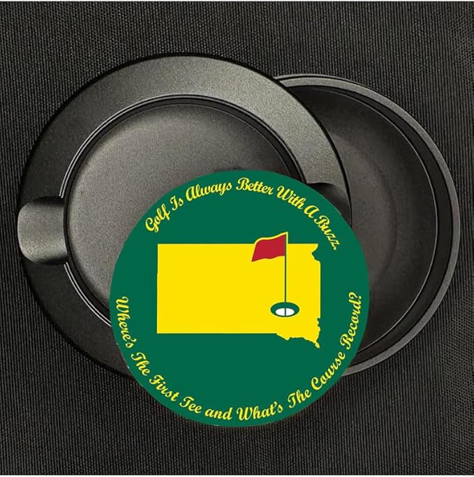 Brotherhood Metal Zyn Container - Metal Zyn Holder - Zyn Metal Can - Metal Container for Zyn Holder - Metal Zyn Can Golf Gifts for Him - Zyn Containers for Golf - South Dakota