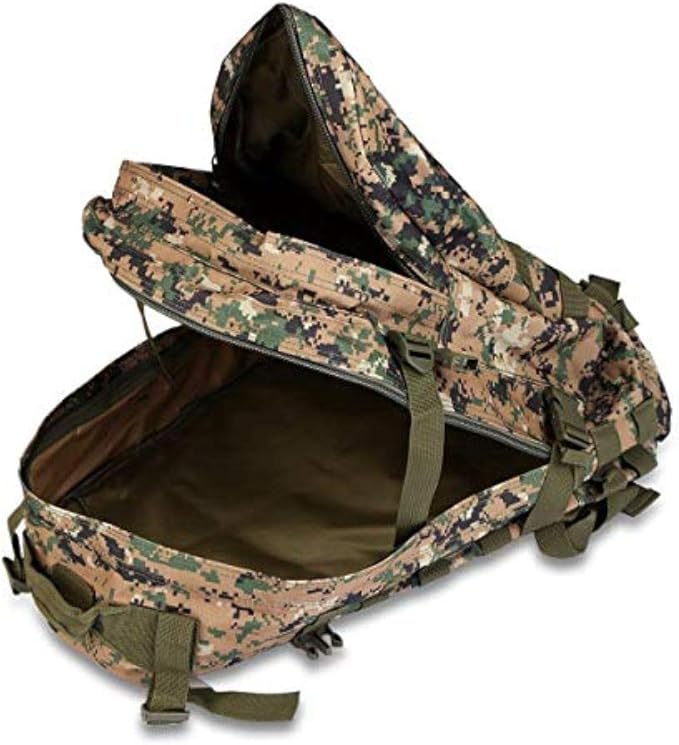 DLP Tactical 35L 3 Day Assault Pack Backpack (Digital Woodland)