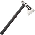 M48 Woodsman Axe with Sheath – 2Cr12 Cast Stainless Steel Head Black Oxide Coating Nylon Fiber Handle Nylon Belt Sheath – Ideal Camping Companion Tool - 15 1/2 Overall