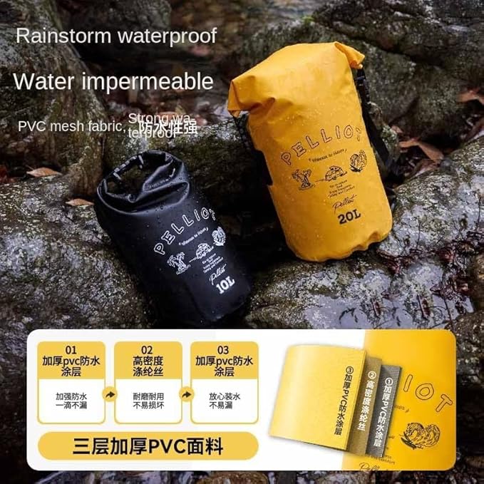 KAYNO Outdoor Water-Proof Bag Seaside Beach Camping Cellphone Storage Bag River tracing Rafting Large Capacity Backpack