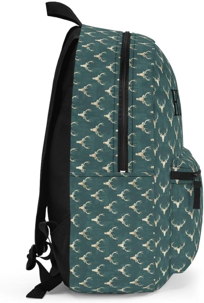 Personalized Deer Skull Backpack Deer Hunting Back to School Hunting Bags Book Bags