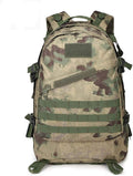 Outdoor Sports Pack Hiking Bag Tactical Rucksack Camo Knapsack Combat Camouflage Tactical 30L Molle 3D Backpack - A-TACS FG