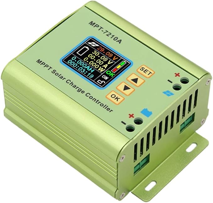 Digital MPPT Solar Charge Controller for Lithium Battery 24V / 36V / 48V / 60V / 72V Battery Pack Output 0-10A MPT-7210A