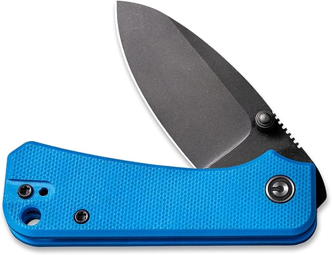 CIVIVI Baby Banter Pocket Folding Knife for EDC 2.34 Blade Small Knife with Titanium Thumb Stud Opener C19068S-3 (Blue)