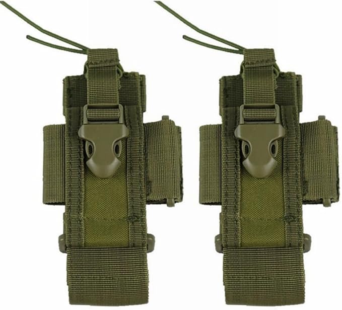Universal Pouch Case Holder for GPS Phone Waterproofing Radio Pouch Versatile Adjustable Molle Magazine Bag Intercom Bag Duty Belt Accessories for Outdoor Sports