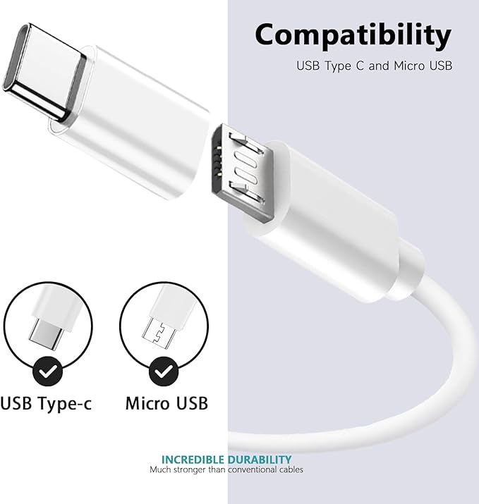 2 Pack 5V 7W Solar Panel Charger for Arlo Essential 2K Outdoor 2nd Gen 3rd XL 2nd 3 GenArlo Pro 6th Gen 2025 Tapo SolarCam C402 C403 A200 Tapo SolarCam 2K+ 4K C460 TP-Link TC82 C425 C420 C400