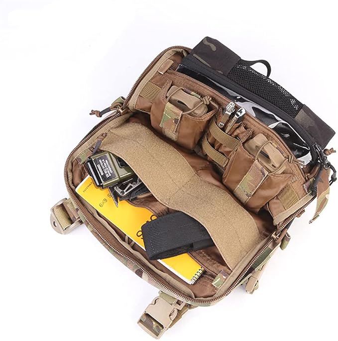 Emersongear Recon Kit Bag Chest Pack for Men Tactical Concealed Carry Pocket 2.2L