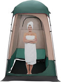 Camping Shower Tent Outdoor Shower Tent Privacy Camping Shelters Outdoor Camping Privacy Shelter Dressing Changing Room Portable Toilet Tent for Hiking Sun Shelter Fishing 63x63x94.5 in