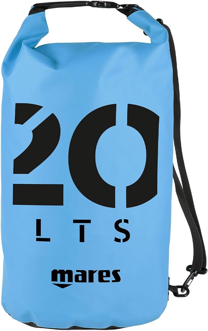 Mares Seaside Dry Bag | Durable Waterproof Bag with Roll-Up Closure and Shoulder Straps for Indoor &amp Outdoor Water Sports