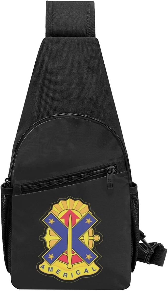 US Army 23rd Infantry Division Chest Pack Leisure Shoulder Crossbody Chest Bag