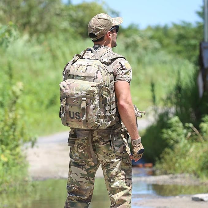 MT Military Army MOLLE 2 Tactical Assault Backpack Rifleman 3 Day Pack Medium Rucksack