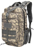 Outdoor Sports Pack Hiking Bag Tactical Rucksack Camo Knapsack Combat Camouflage Tactical 30L Molle Backpack