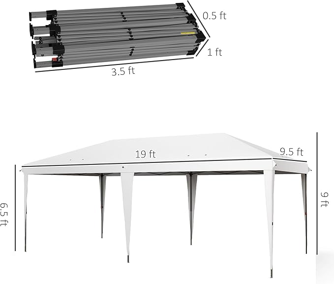 Extra-Large Pop-Up Canopy Tent for Outdoor Events