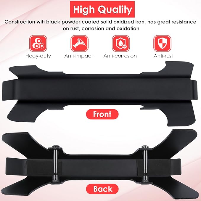 Yoursme Generator Theft Deterrent Security Bracket for Honda EU2200i EU2000i EU2000i Companion EU2000i Camo Heavy-Duty Protection Bracket with Tamper-Proof Bolts Replace for 63230-Z07-010AH