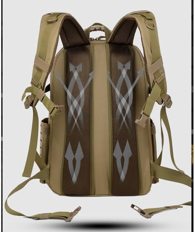Waterproof Tactical Camouflage Backpack Large Capacity Outdoor Lightweight Mountaineering Bag