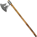 Armory Replicas™ Briny Deep Two-Handed Functional Axe – High Carbon Steel Blade with Trident Design &amp Sheesham Wood Handle 42