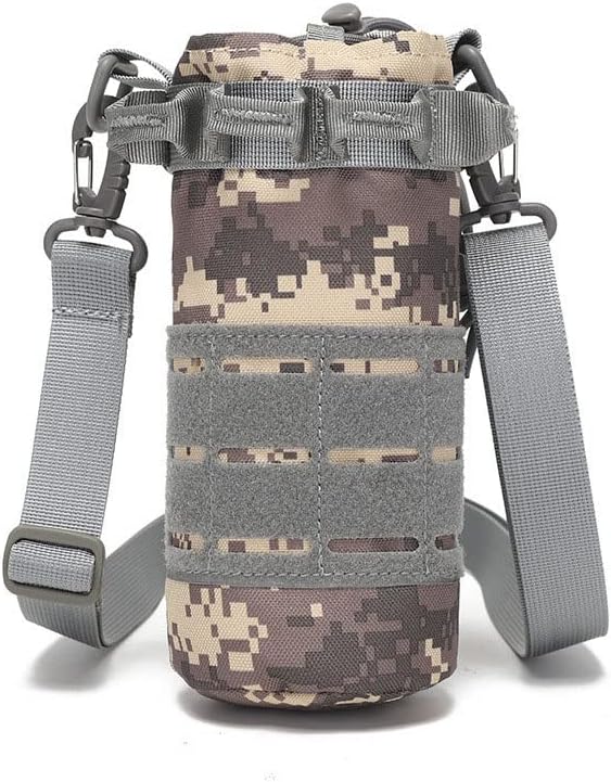Outdoor Sports Hiking Bag Tactical Assault Combat Camouflage Tactical Molle Pack Water Bottle Pouch