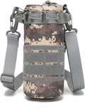 Outdoor Sports Hiking Bag Tactical Assault Combat Camouflage Tactical Molle Pack Water Bottle Pouch