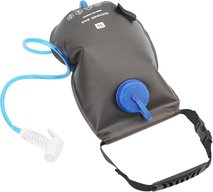 Portable Camping Shower Bag 5L with Spraying Machine TPU with Food Quality Multi Application for Outdoor Trips