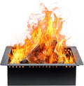 36 inch Outdoor Fire Pit Liner Square Heavy Duty Fire Pits Rim Insert Firepit for Outside DIY Campfire Fireplace