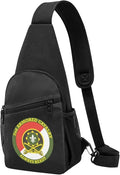 2nd Armored Cavalry with Sabres Chest Pack Leisure Shoulder Crossbody Chest Bag