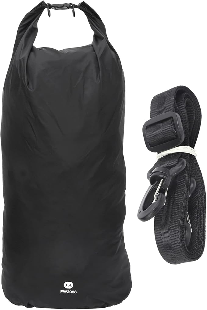 Waterproof Dry Bag 70D Nylon Lightweight Sealed Waterproof Duffel Bag with Shoulder Strap for Travel Swimming Boating Kayaking Camping and Beach
