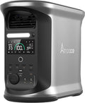 AMPACE Andes 1500 Power Station 2400W(Surge 3600W) Solar Generator 1462Wh Solar Power Station 1800W A-Boost Fast Charging APP Control Emergency Power for Home Camping Outdoor Battery Backup