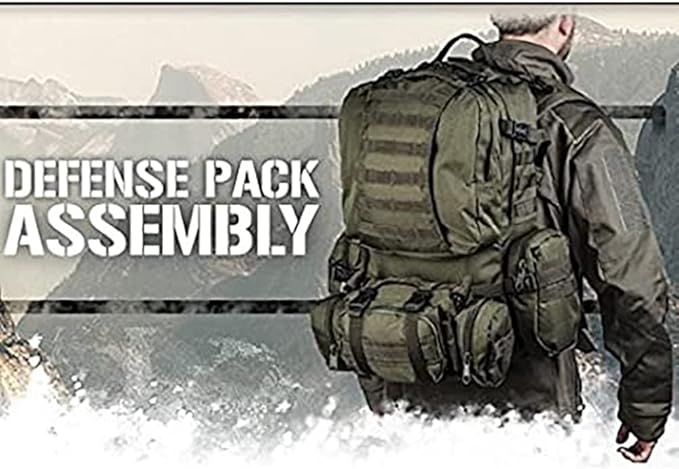 Mil-Tec Assembly 36 L Defense Packs Olive Drab 36L 14045001