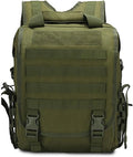 Military Tactical Backpack Army 3 Day Assault Pack Molle Bug out Bag Backpacks Computer Package For Men (Military Green)