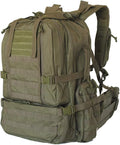 Tactical Assault Pack - Combat Rucksack - 17 Military MOLLE Backpack 27L - Olive Drab