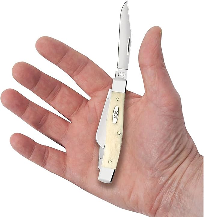 Case Cutlery CA13311: Medium Stockman NAT Bone
