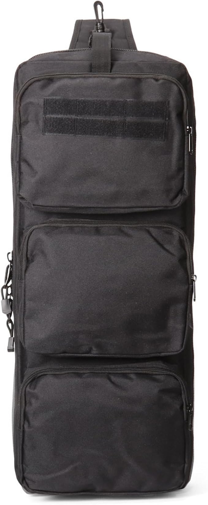 Foldable Lightweight Sling Bag for Rifle - Adjustable Nylon Rifle Backpack for Men Outdoor Hunting Airsoft and Army Use with Zipper Closure