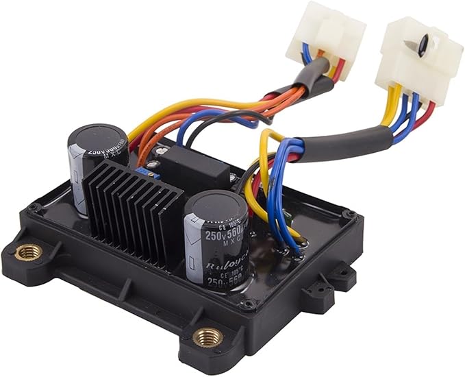 Automatic Voltage Regulator 5KW 8KW Welding Automatic Voltage Regulator AVR 5K25DH-12 Gasoline Genset Dual use Generator Parts 12 Wires(12 Wires)