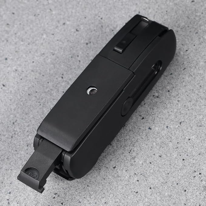 Folding Pocket Size Multifunctional 10-in-1 Stationery Office Tools Scissor Pencil Sharpener Stapler Screwdriver Tape Measure for Daily Use School Business