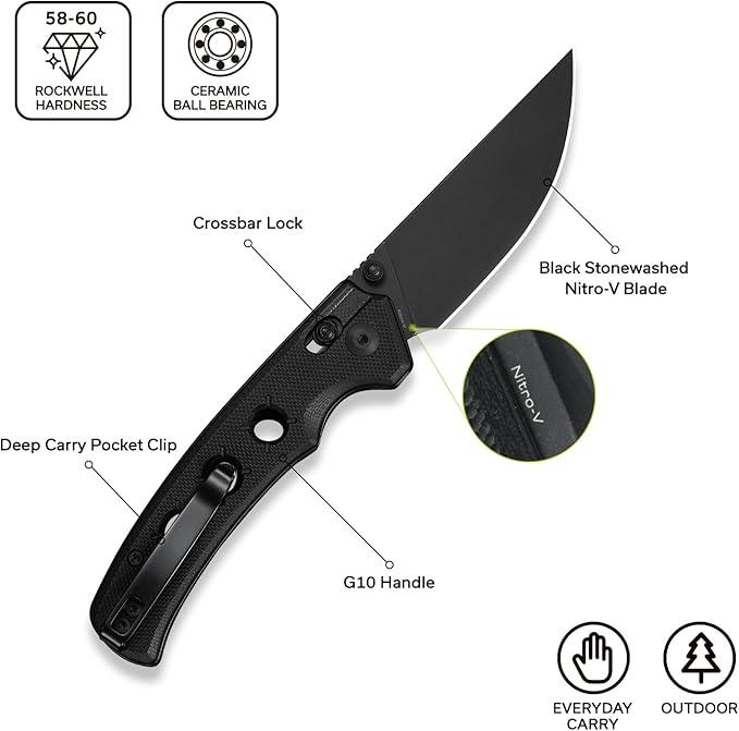 CIVIVI Noctis Pocket Knife C24020C-1