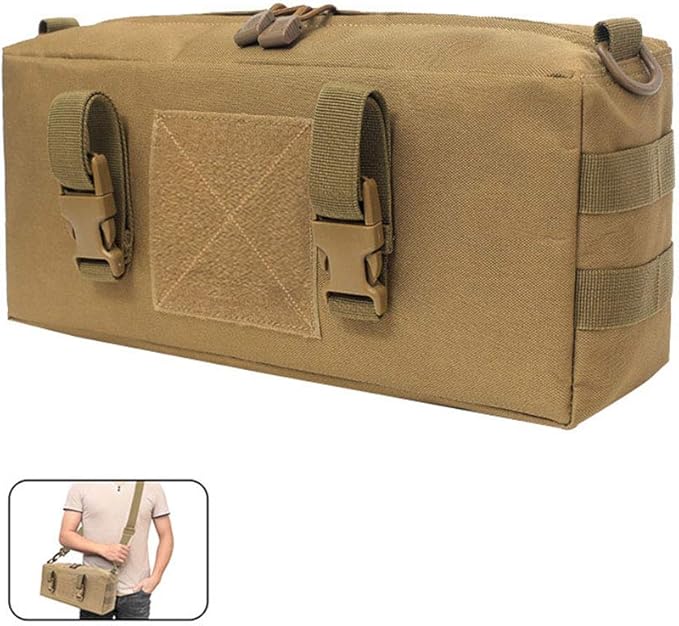 Sunnystacticalgear Outdoor Sports Hiking Sling Pack Camouflage Tactical Molle Shoulder Bag - Green