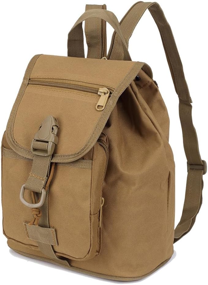Mini Daypack Military Tactical Backpack Rucksack Tactical Assault Pack Bag for Hunting Camping Trekking (Mud)