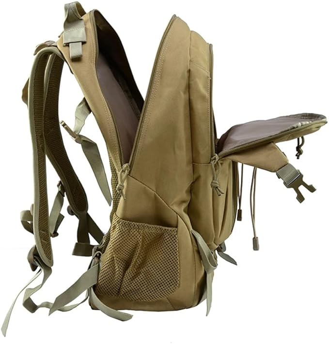 30LTactical Men Backpacks Military Backpack Rucksack Waterproof Outdoor Hiking Camping Hunting Bag (BLACK)