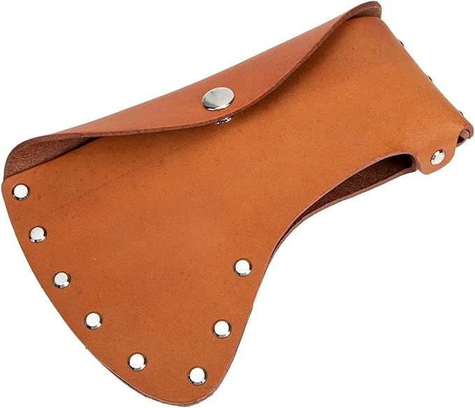 Hatchet Sheath Sheath Cattlehide Protective Cover for Outdoor Hatchet Portable Case Heavy Duty Shield Universal Fit for Most Axes Camping
